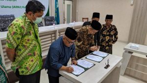 Rektor IAINU MoU dengan UNWAHAS Semarang 1
